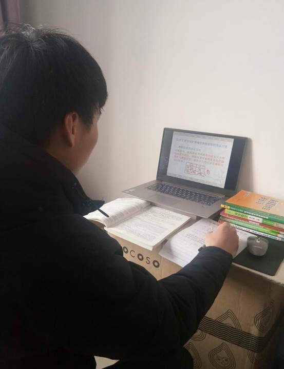 侯娟老师员工在学习专业知识